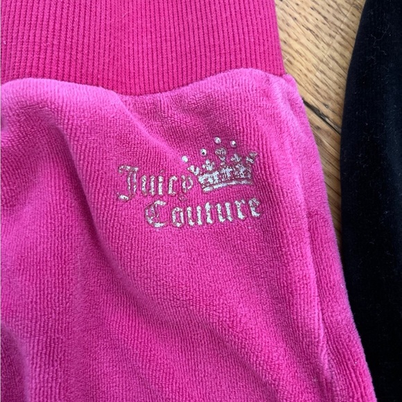 Juicy Couture Joggers Velour Pants Sweats Sweatpants - Picture 2 of 4